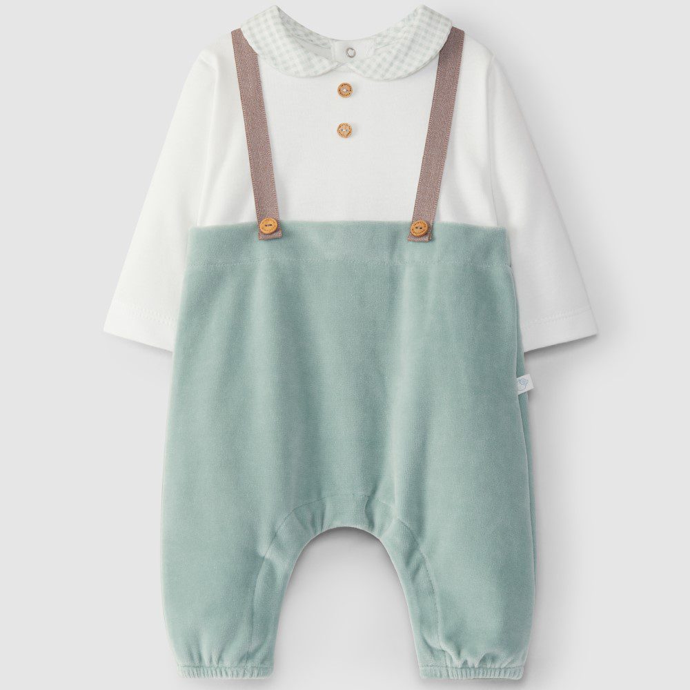 All-In-One In Velvet & Vichy Plaid