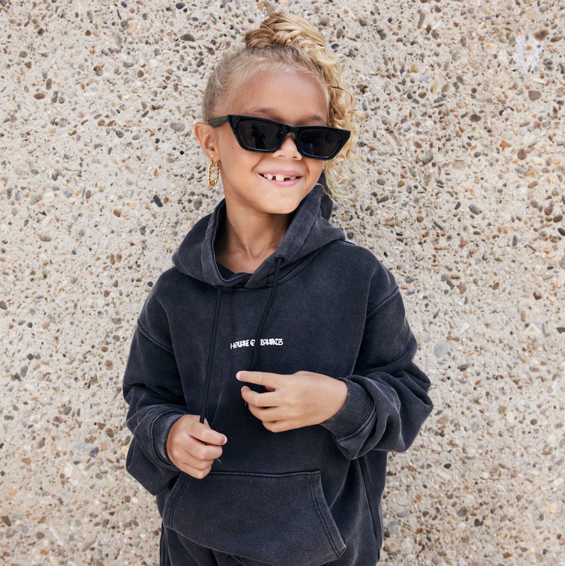 The Black Vintage Hoodie