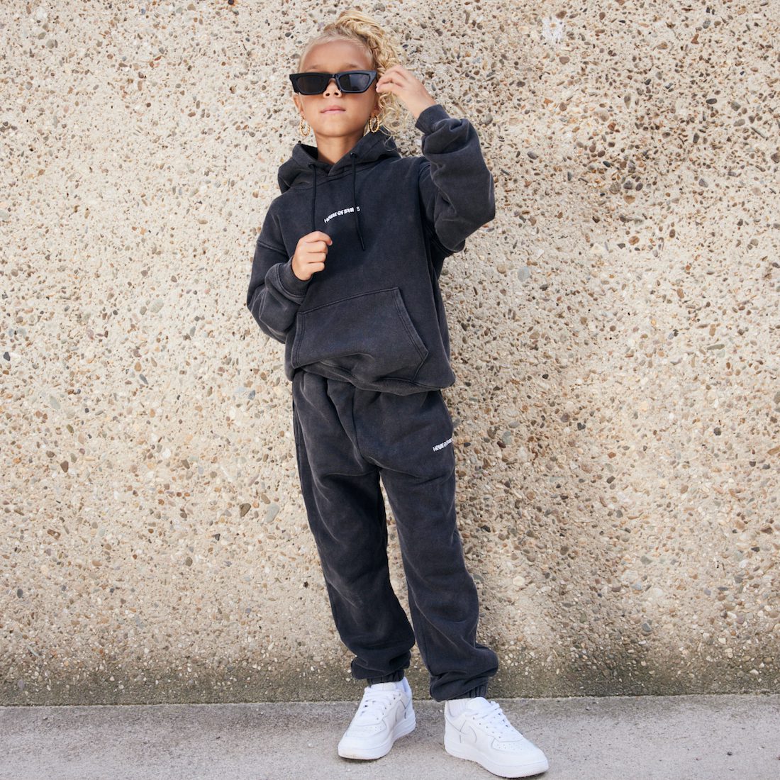 The Black Vintage Hoodie