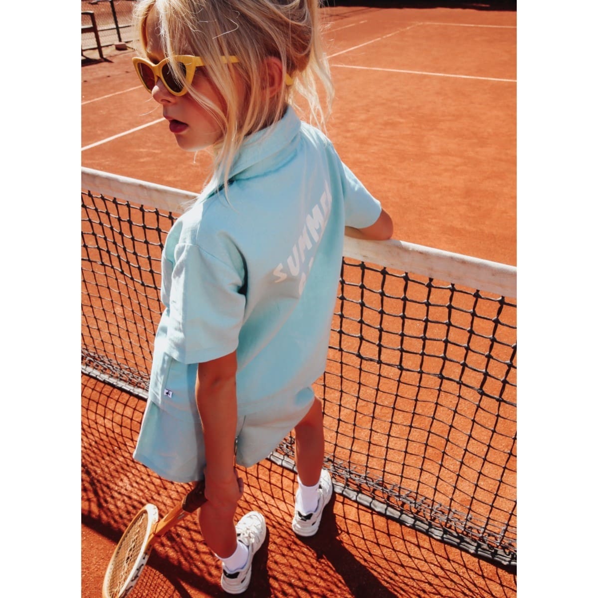 'Summer Camp' Linen Shirt & Shorts