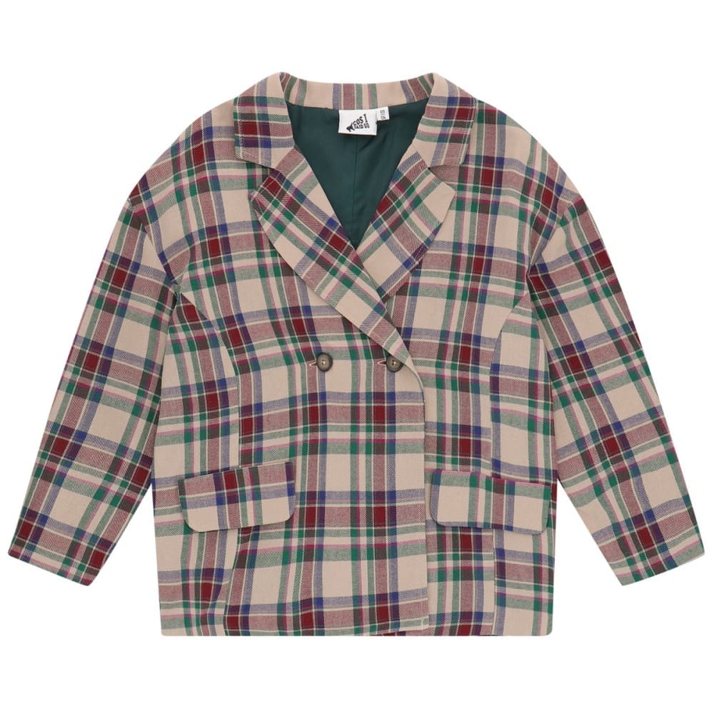 Plaid Blazer