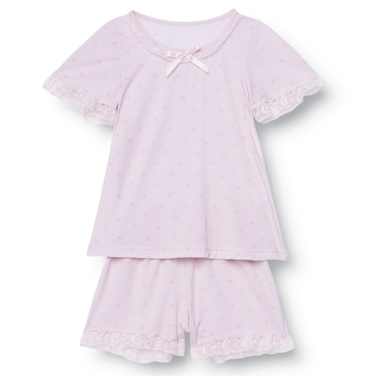 Ada Lavender Flowers Pajama Set