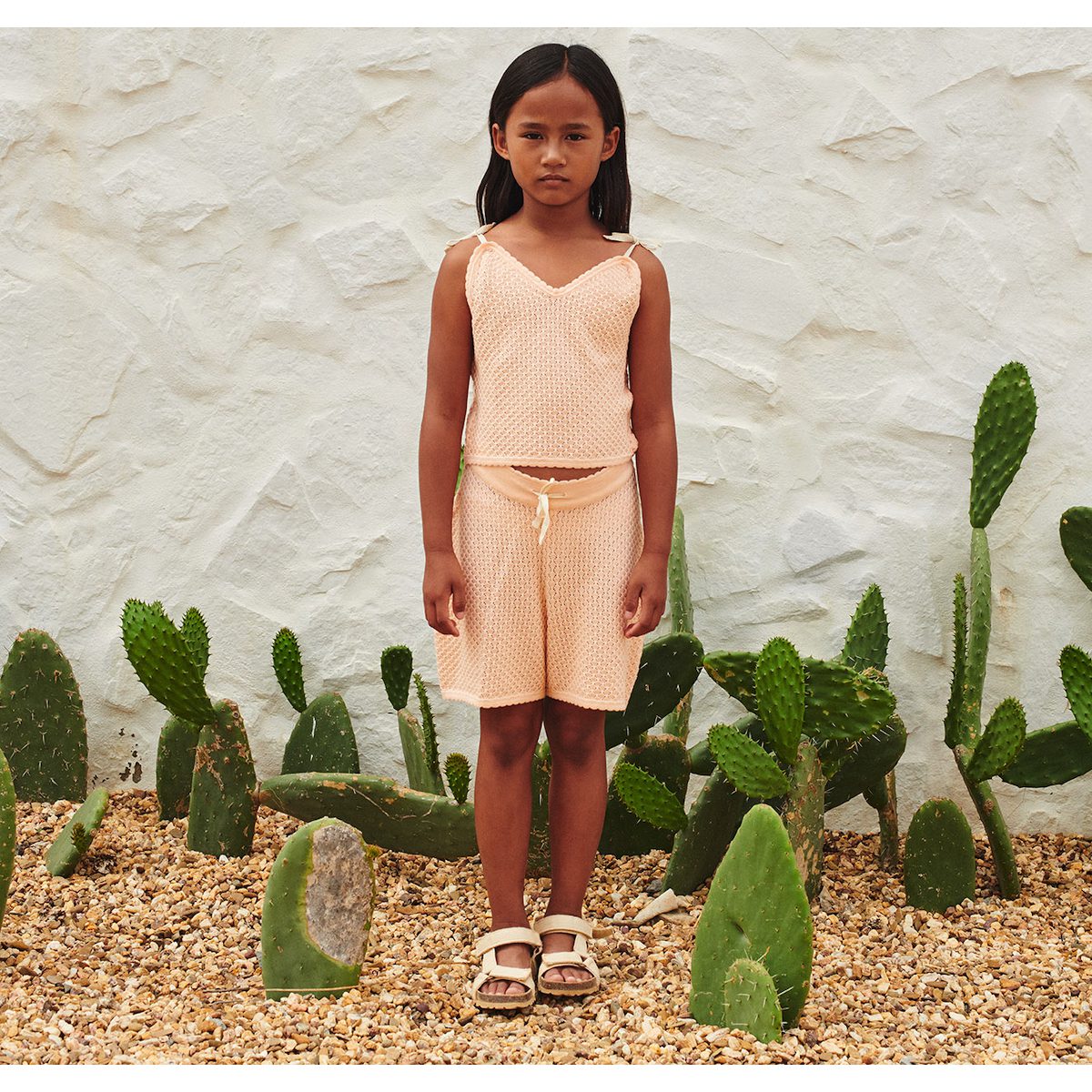 Crochet Top & Shorts