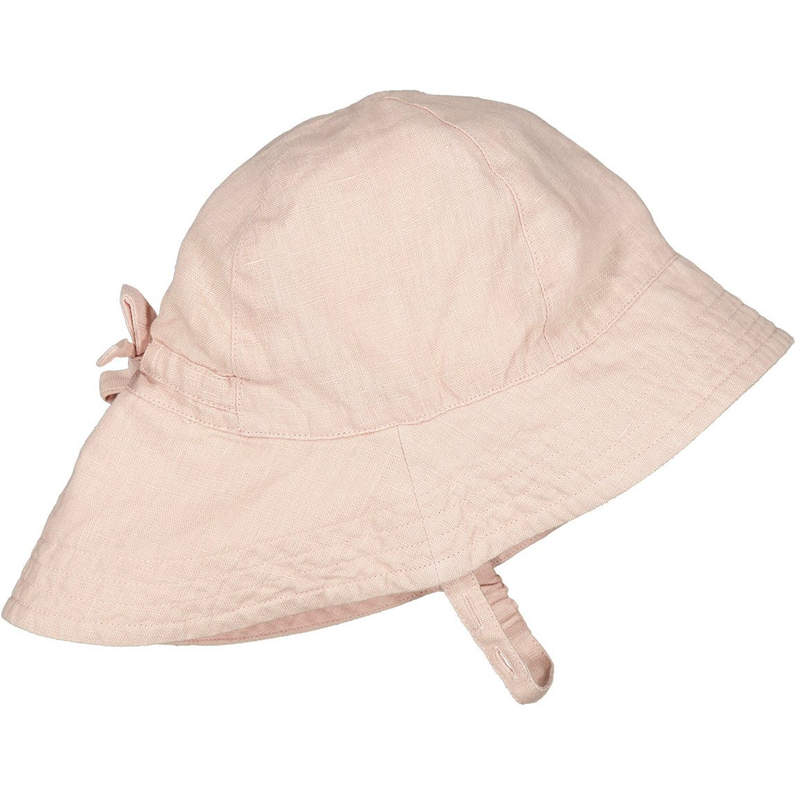 Alba Baby Long Summer Hat | Pale Rose
