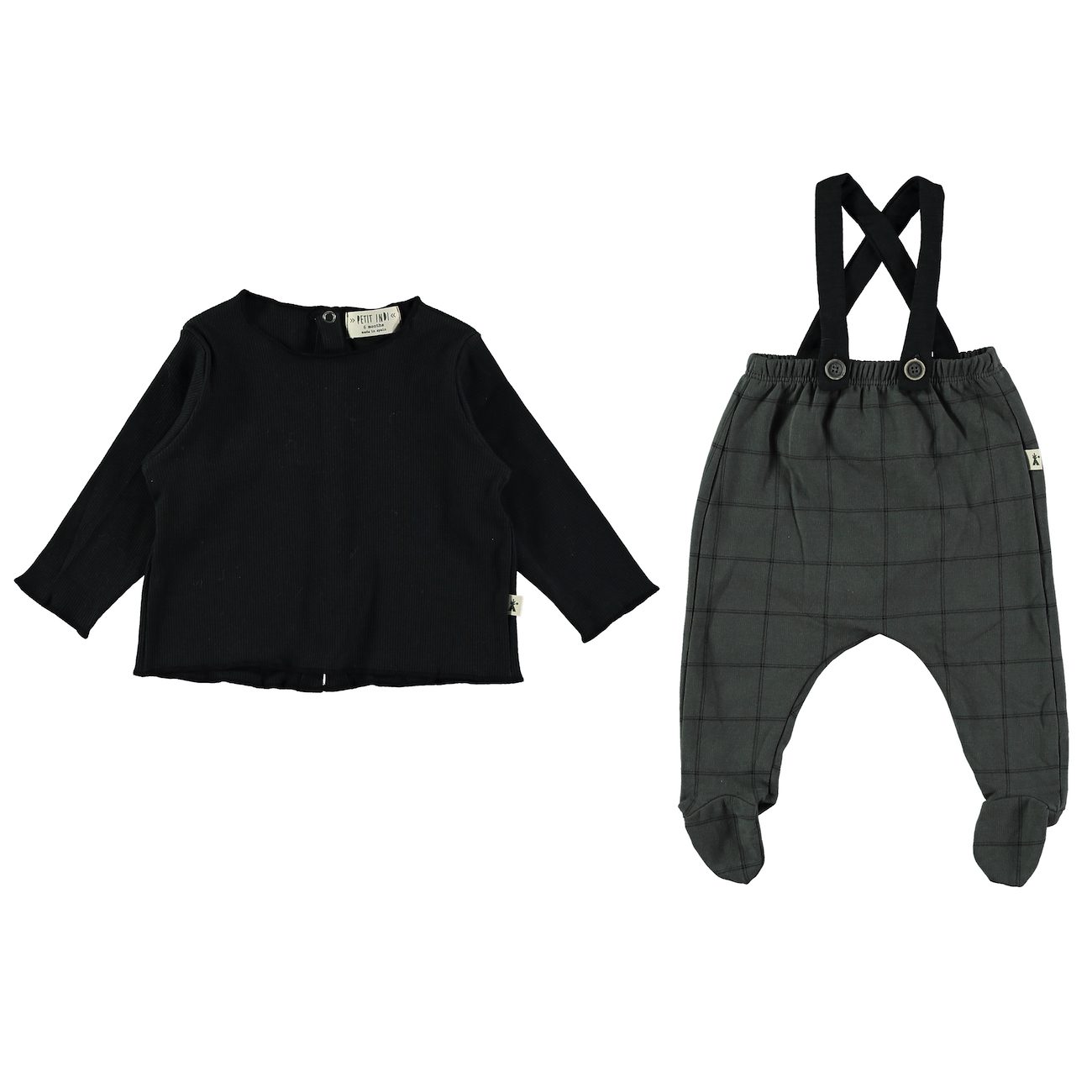 Daisies Top & Pants W/ Braces