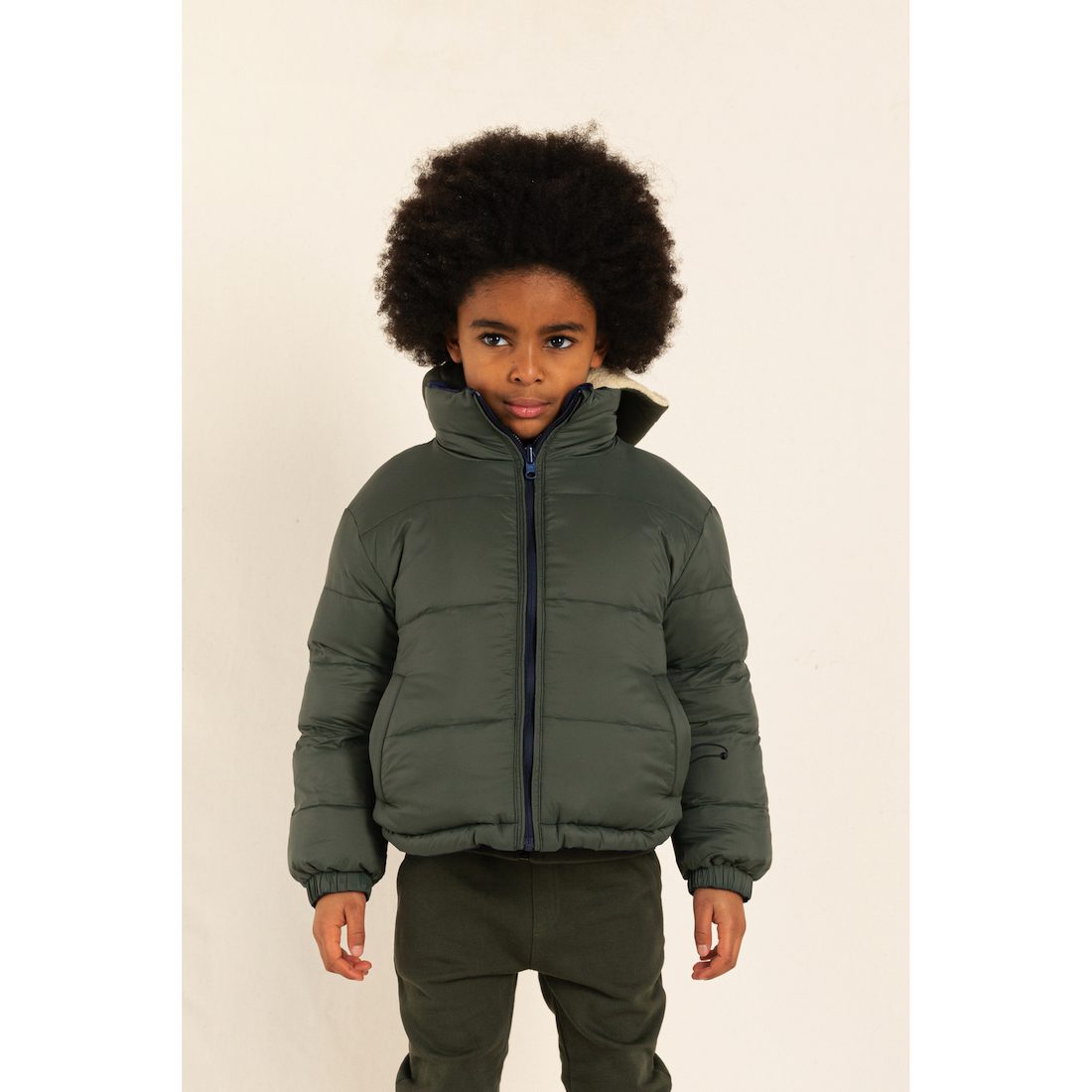 Snowty REVERSIBLE Navy/Dark Khaki