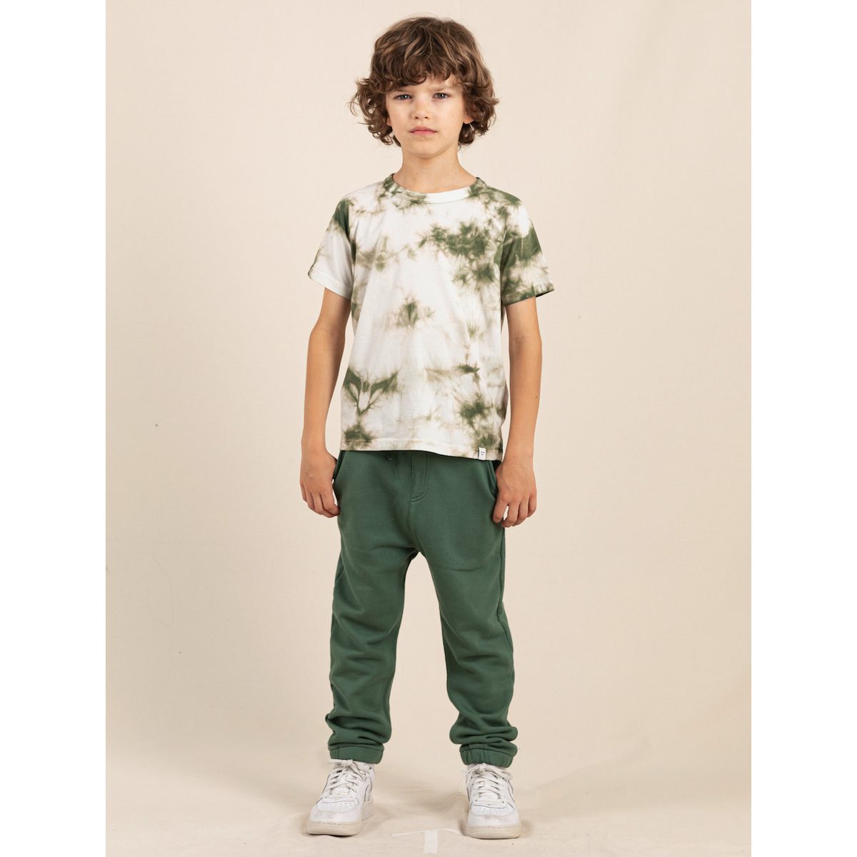 Safari Khaki Tie & Dye T-Shirt & Khaki Pants