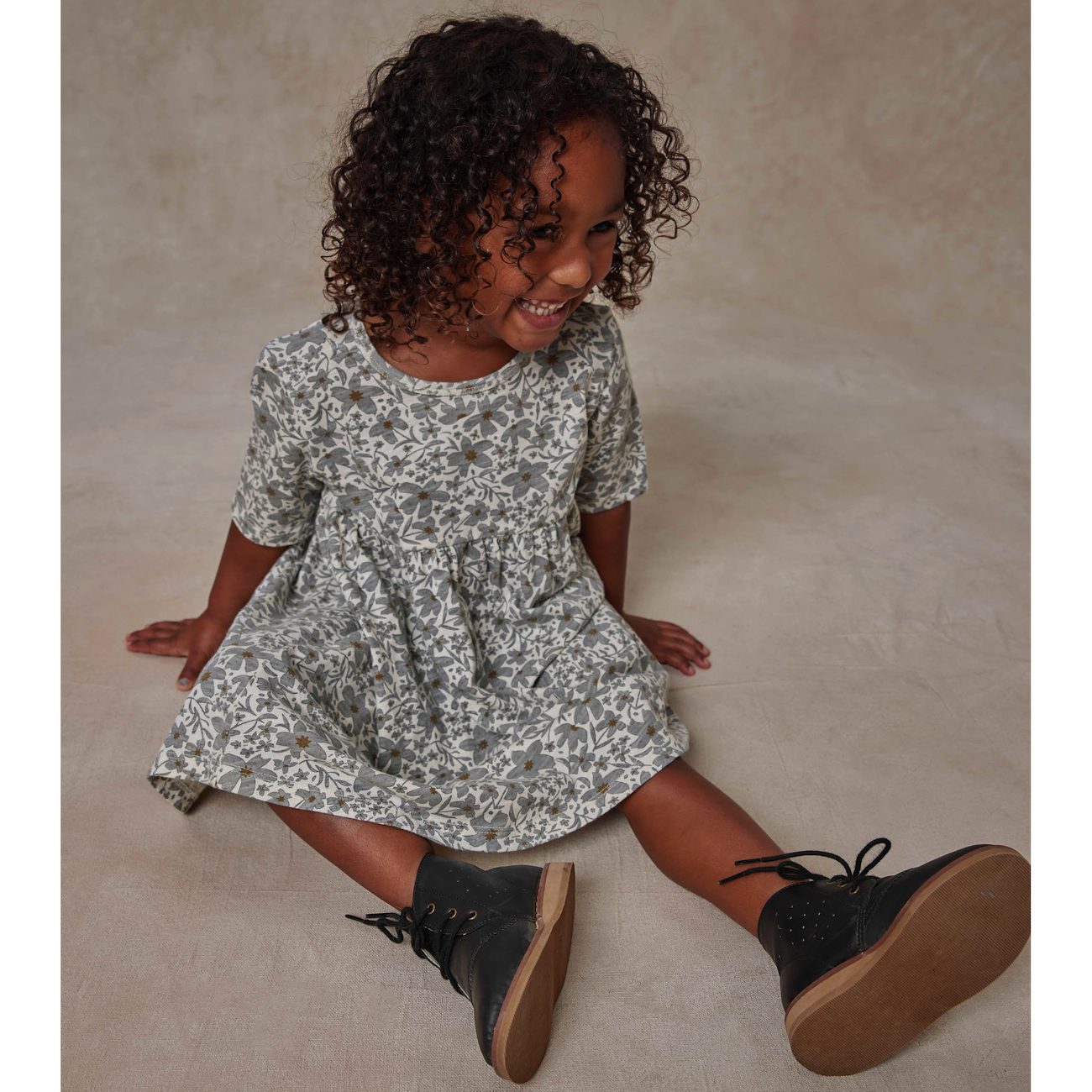 Finn Dress | Georgia Floral Blue