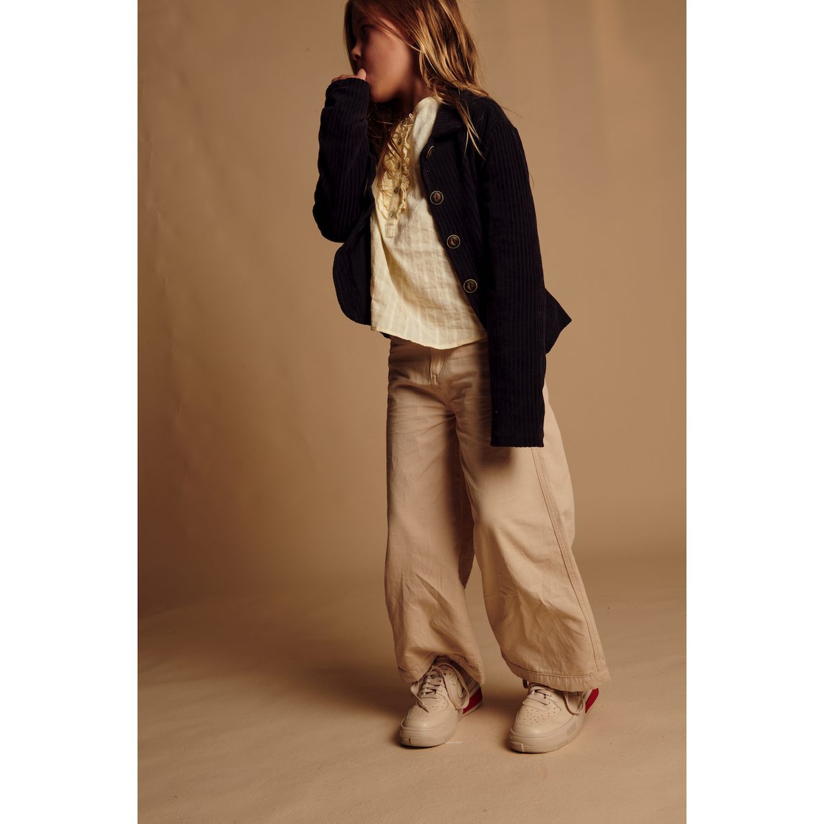 Wide Leg Jeans Natural Canvas