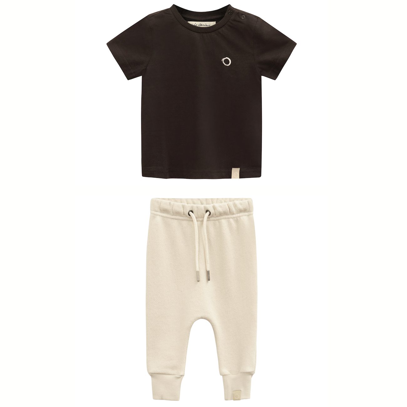 Black Ron Tee & Off White Mike Pant
