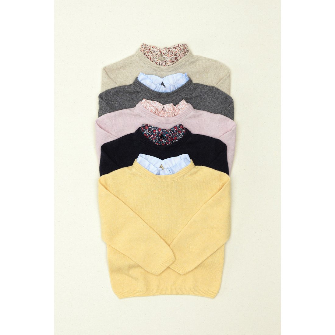 Two-In-One Knitted Sweater | Powder Pink
