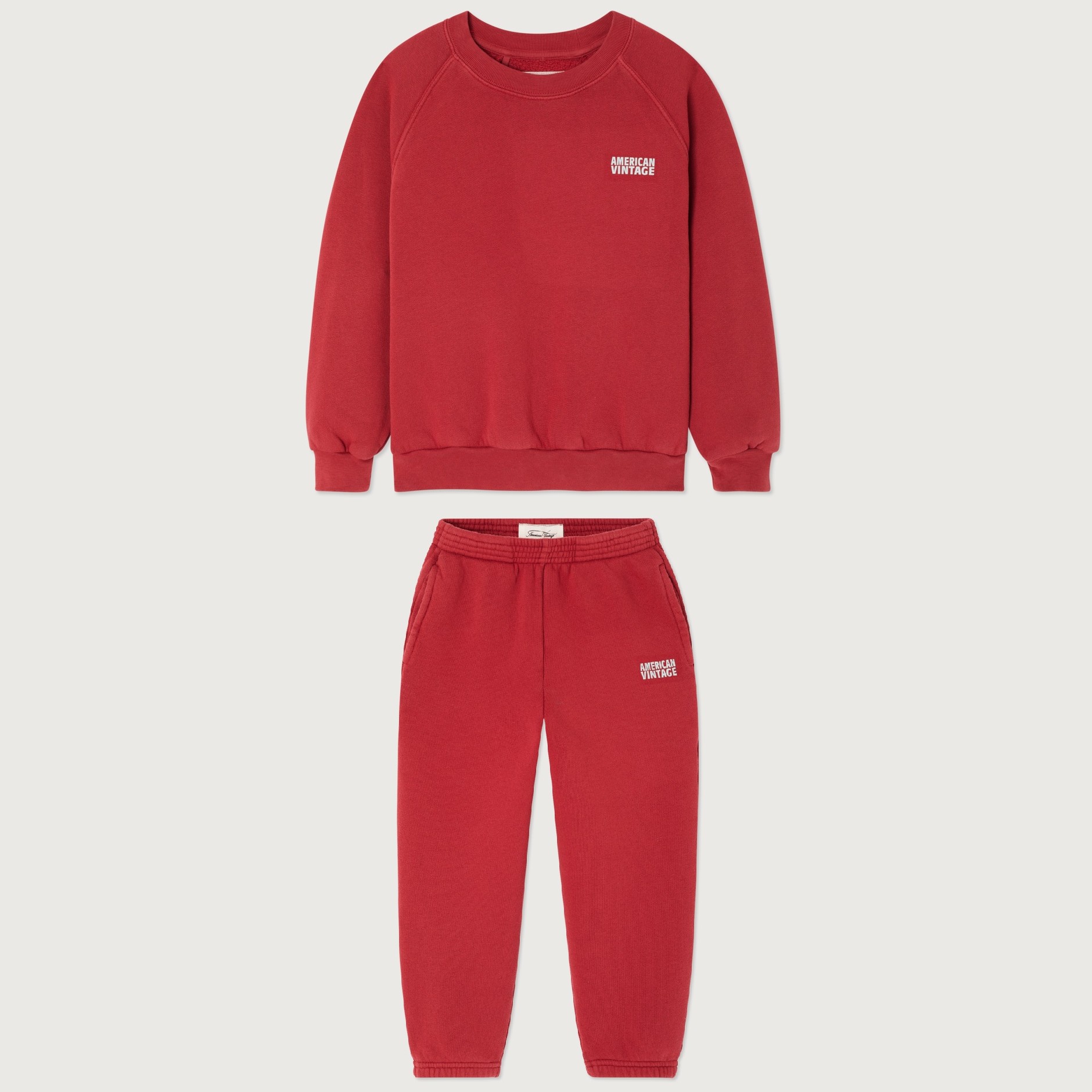 Izubird Sweatshirt & Joggers Cerise Vintage