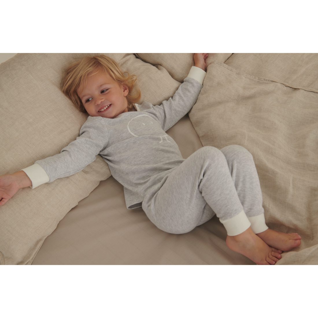 Snoozy PJ Set | Blush Stripe