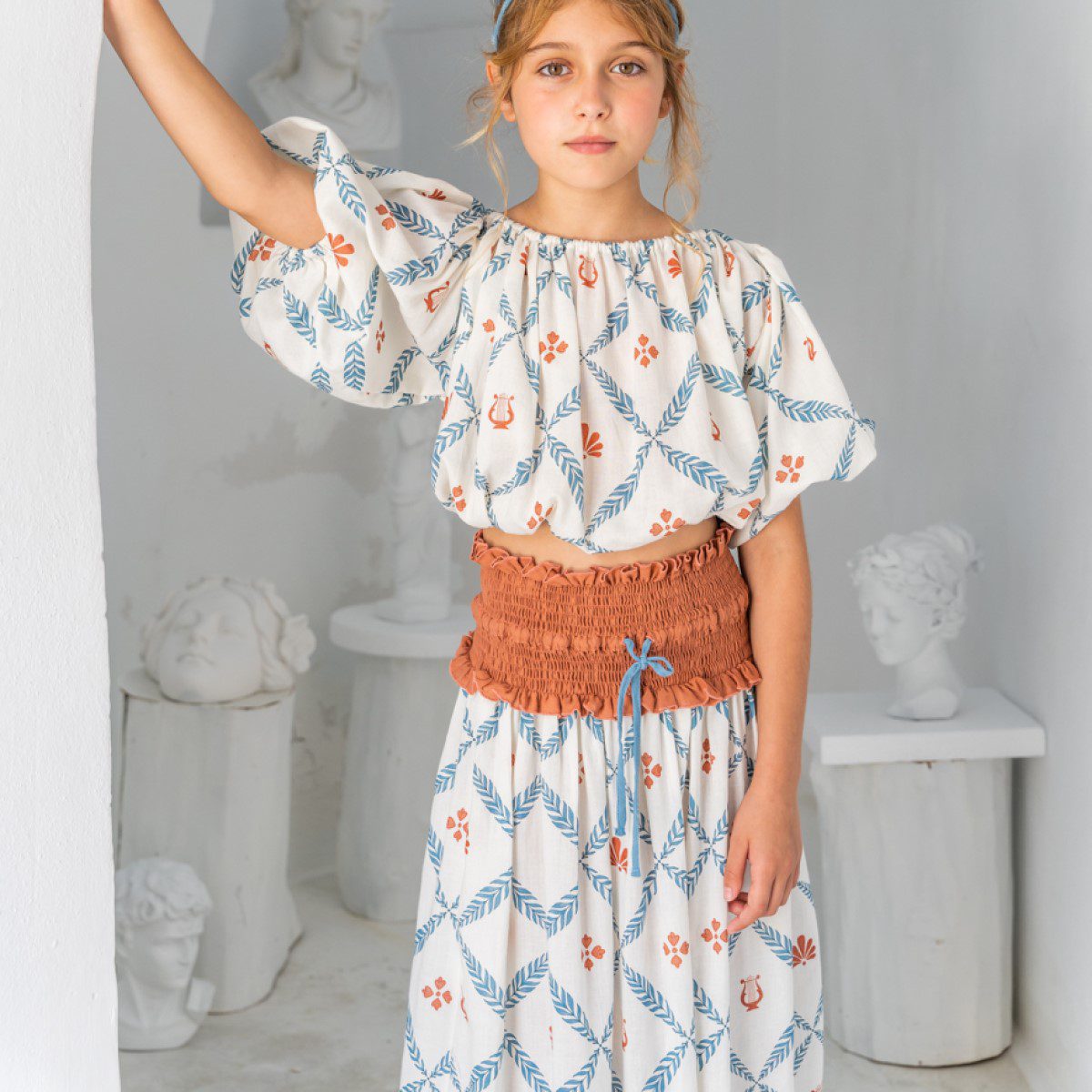 Laurel Diamond Nereo Top & Skirt