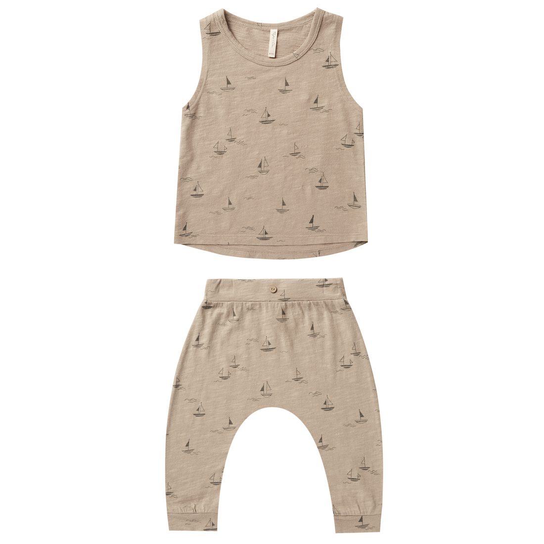 Slouch Pant & Tank | Sailboats