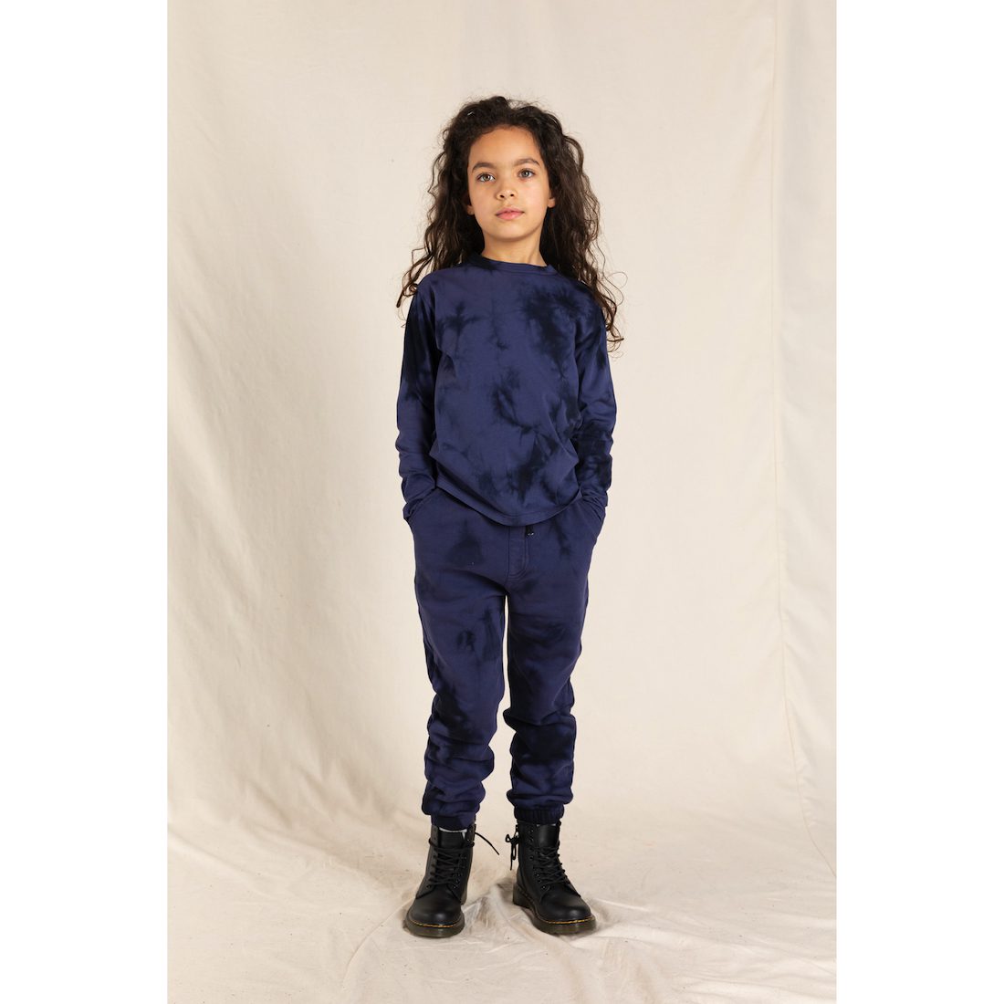 Conor Loose Fit Sweatpants | Navy Tie Dye