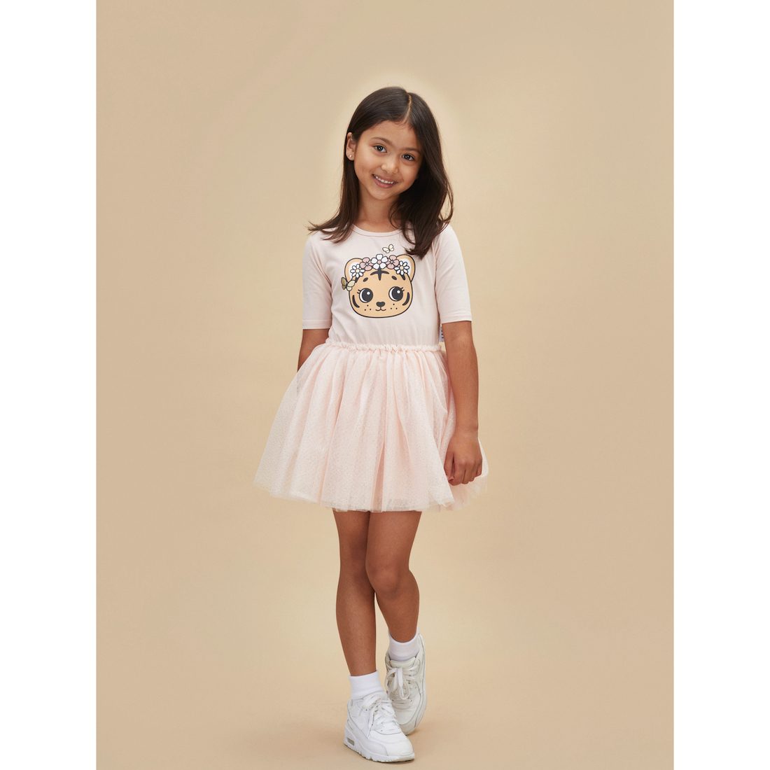 Floral Tigers Ballet Dress