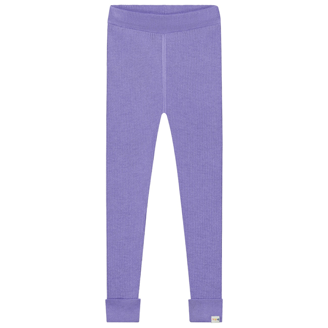 Knitted Leggings Fine Rib Lavender