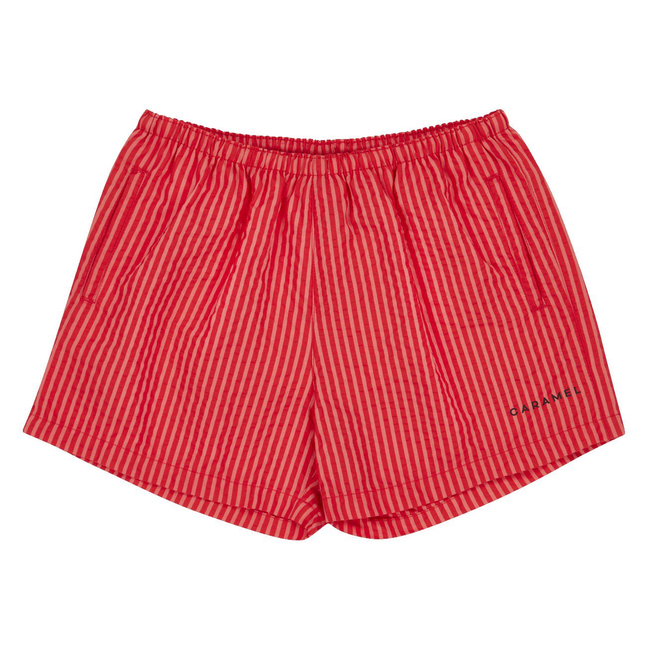 Kohlrabi Swim Short | Red Stripe