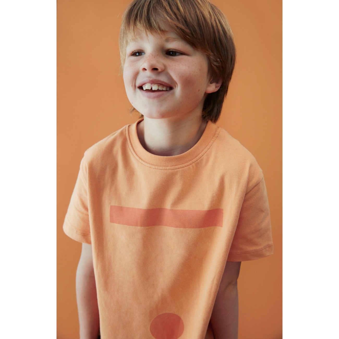 Oversized Tee with Logo Melon