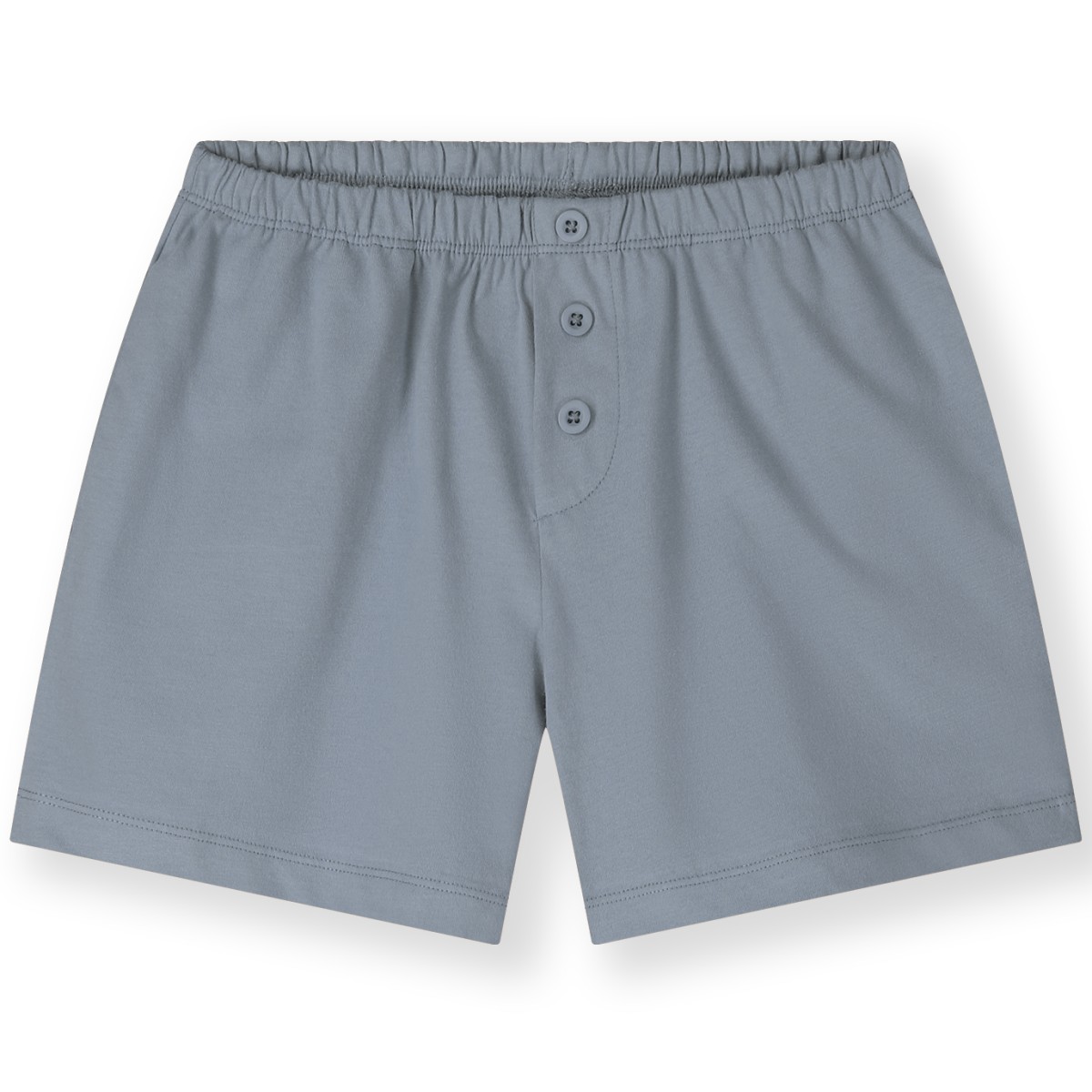 Button Shorts Stone Gray