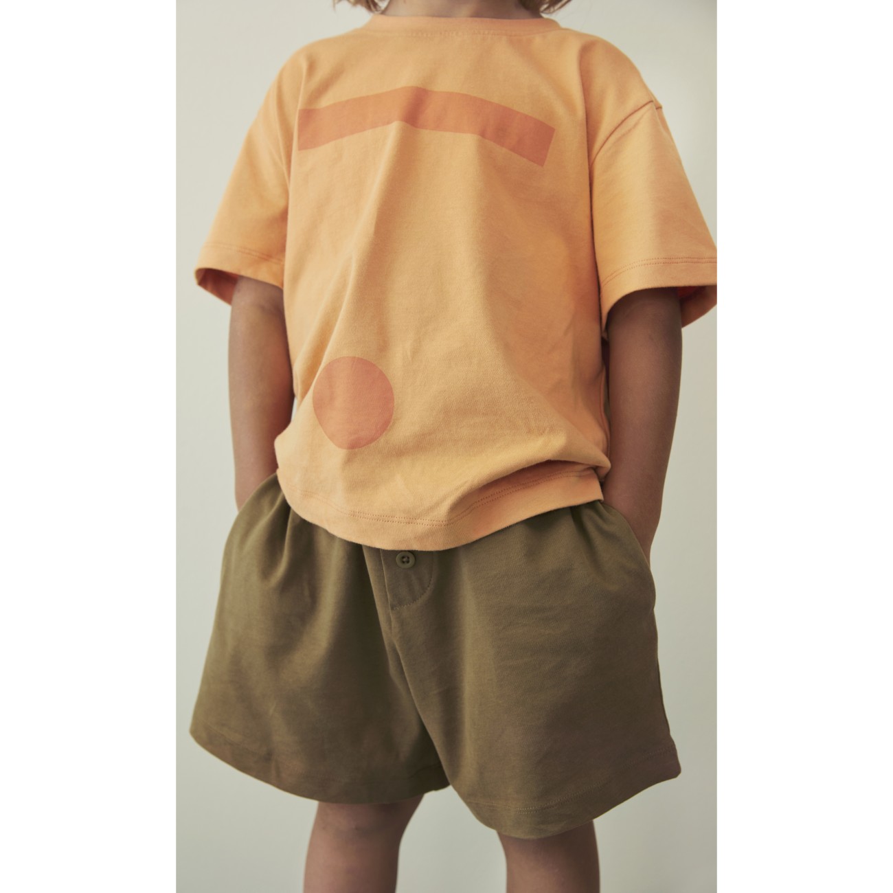 Oversized Tee with Logo Melon