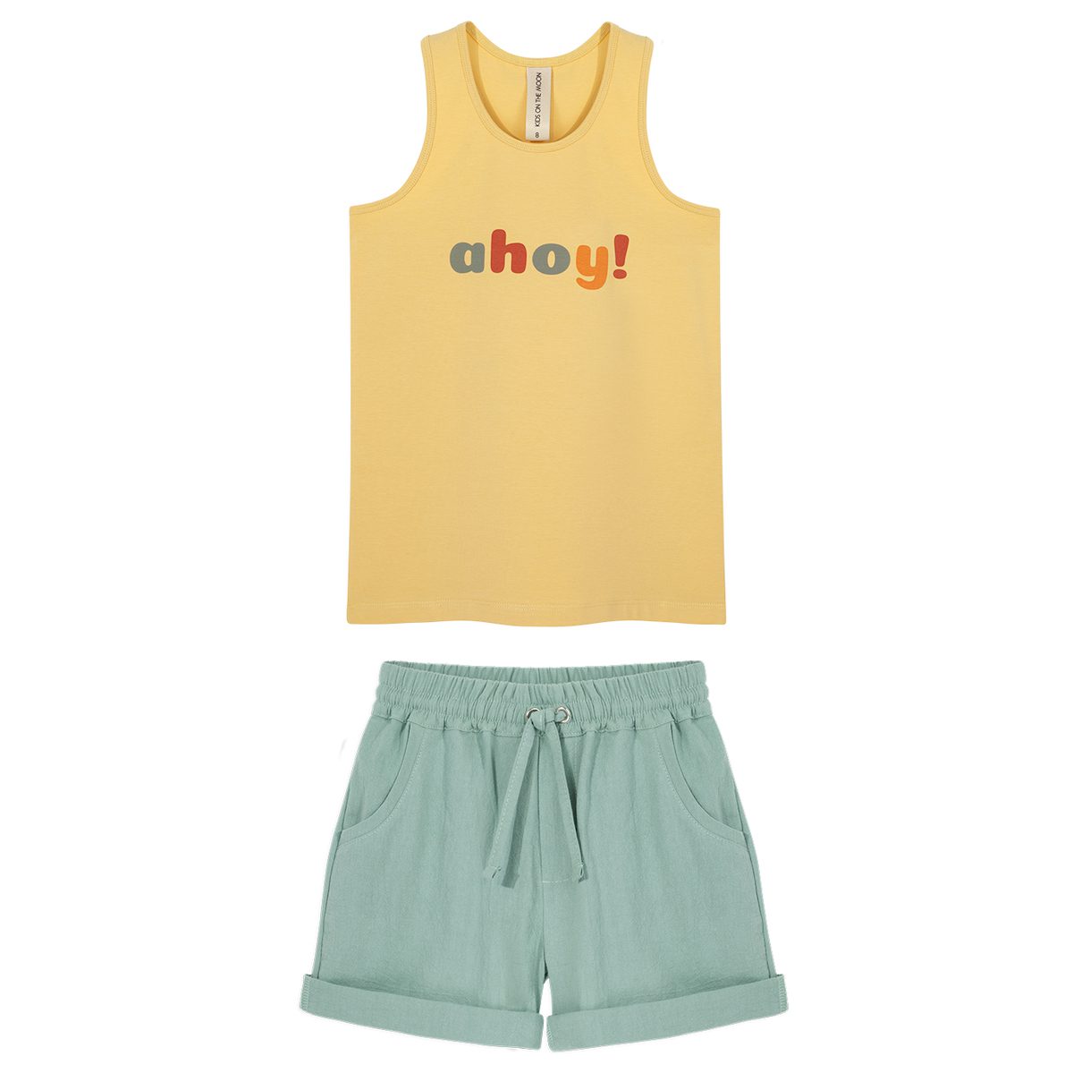 Ahoy Tank Top & Seaweed Shorts
