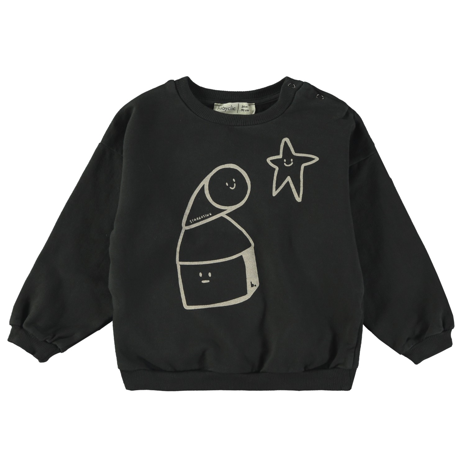 Sweatshirt Stargazing Charcoal