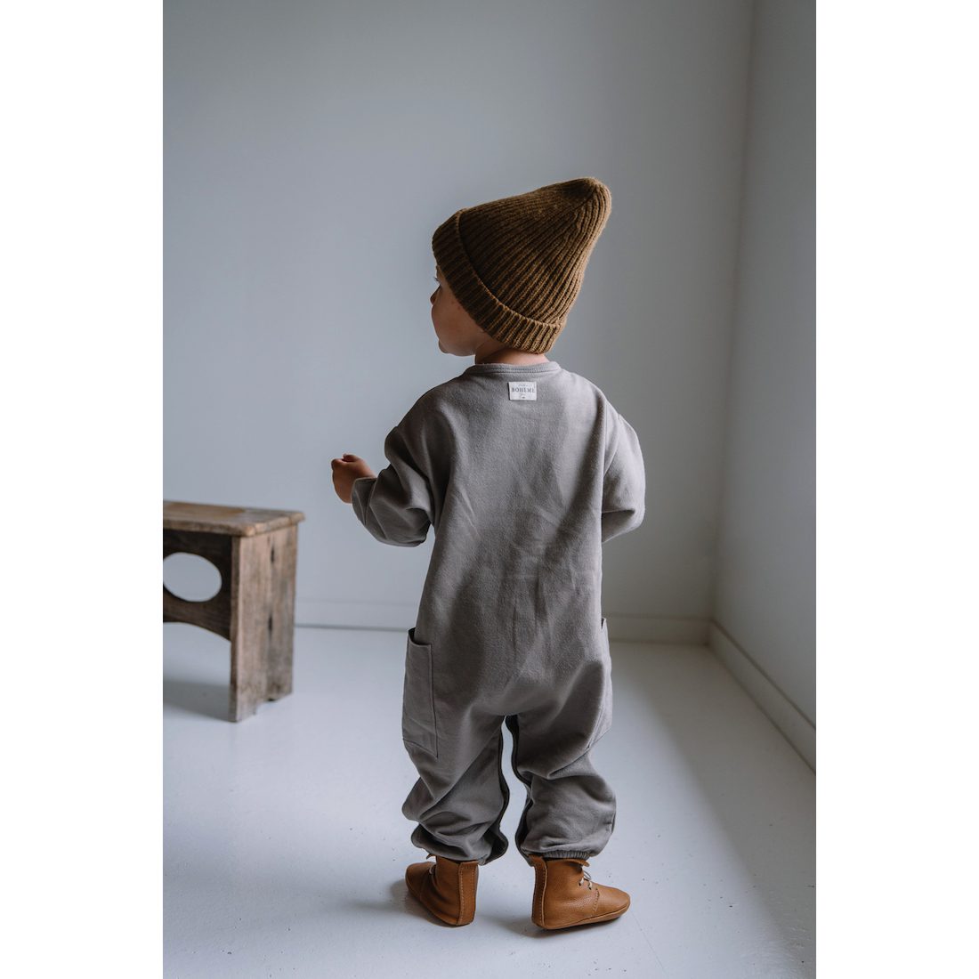 Big Papi Jumpsuit | Greige