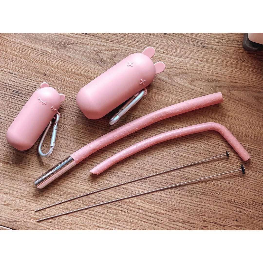 Keepie + Bubble Tea Straw Set | Yellow