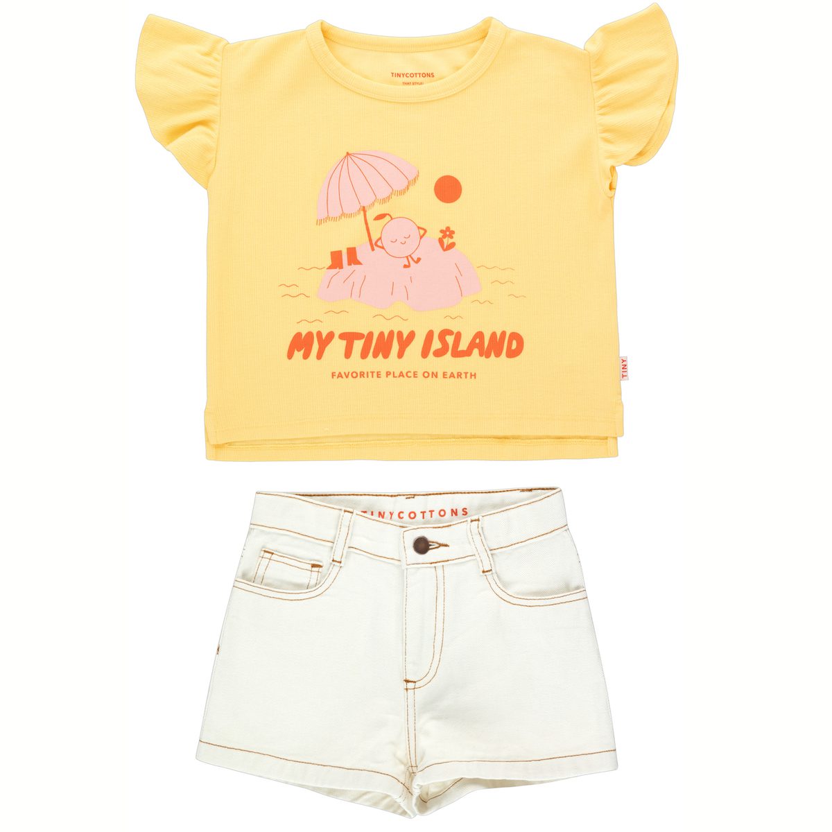 Favorite Place Crop Tee & Tiny Short