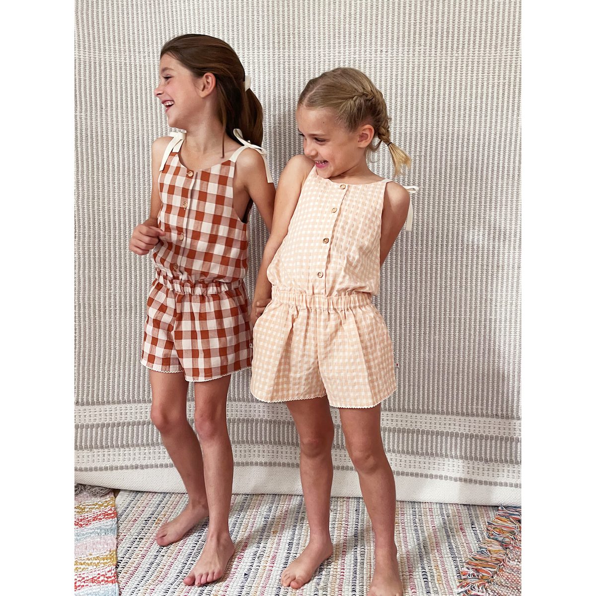 Aphrodite Playsuit | Rust