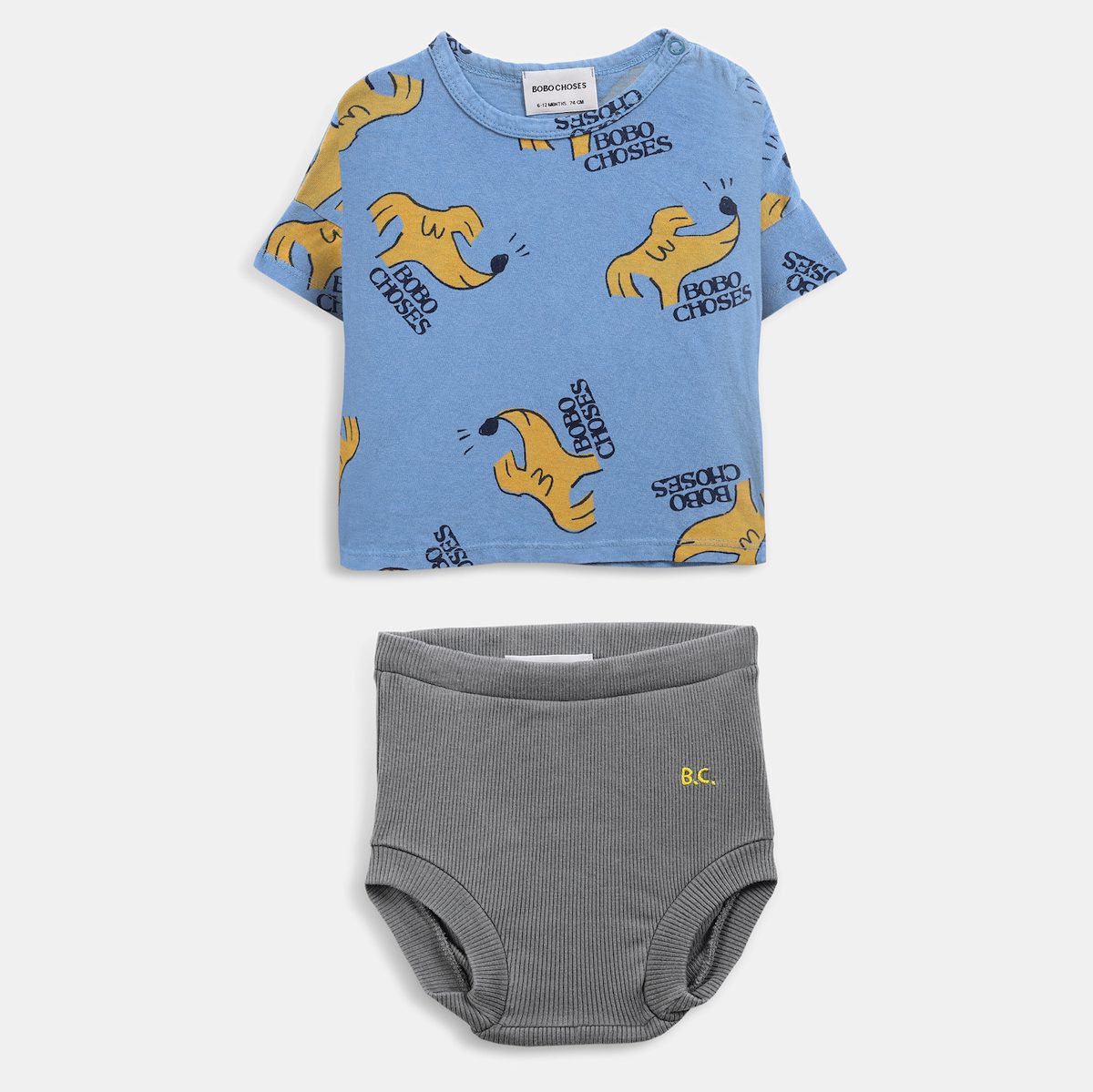 Sniffy Dog All Over T-Shirt & Bobo Choses Culotte