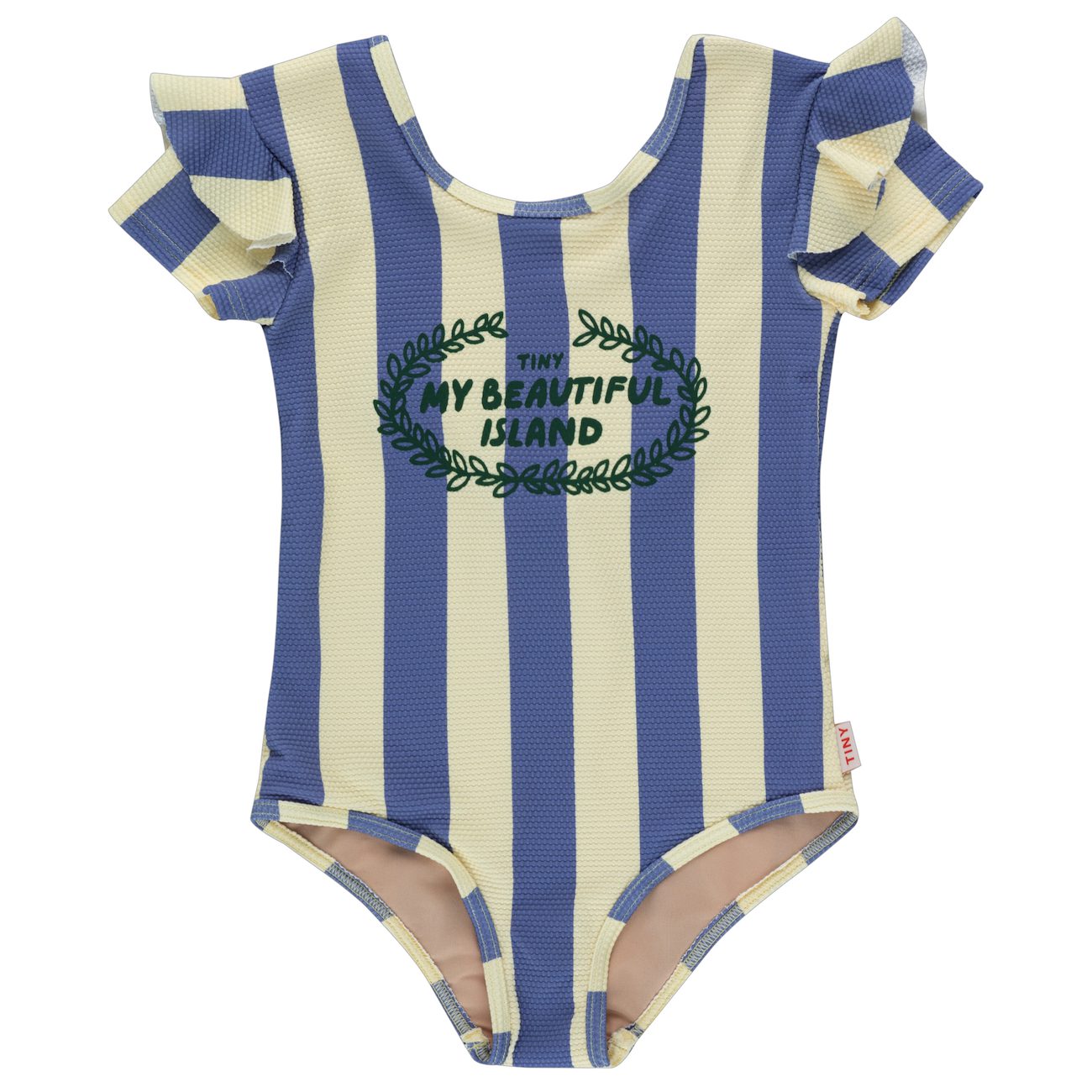 Tiny Wreath Stripes Swimsuit