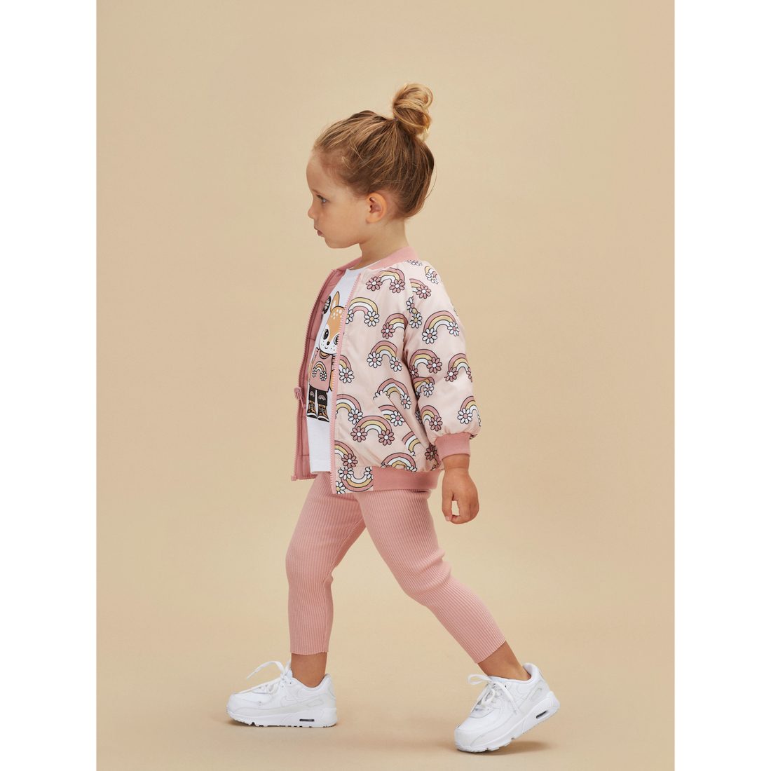 Digi Friends T-Shirt & Blossom Rib Legging