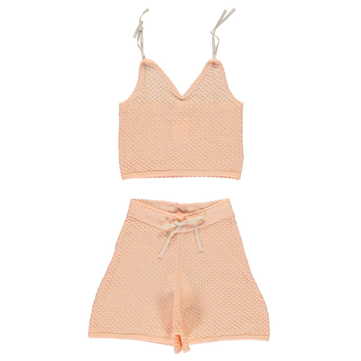 Crochet Top & Shorts