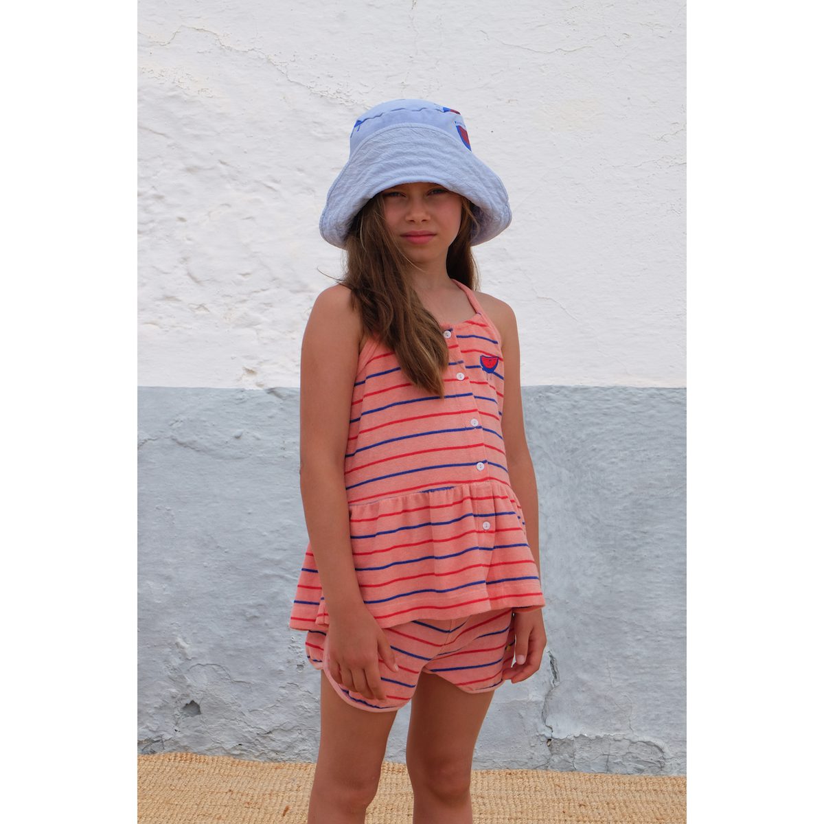 Shirt Terry Stripes & Shorts