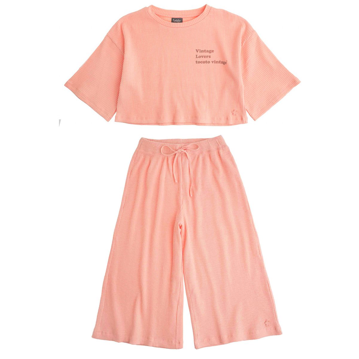 Oversized Top & Palazzo Pants