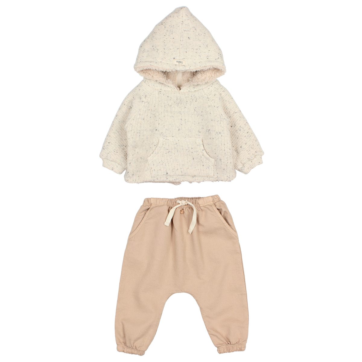 BB Natural Warm Waffle Jacket & BB Brush Casual Pants