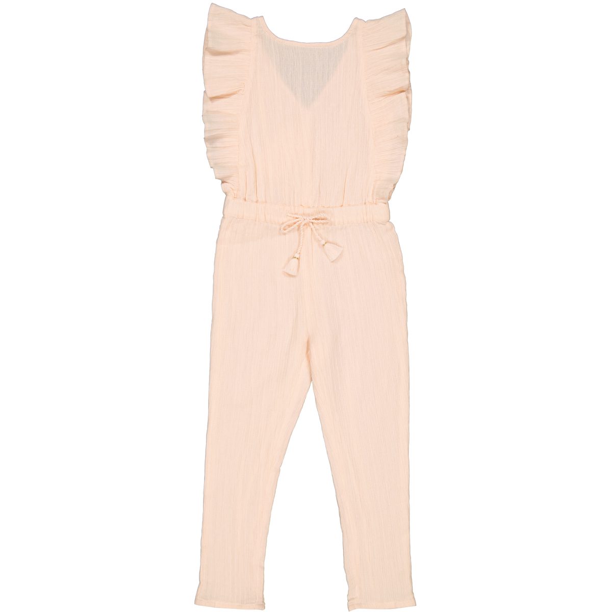 Overall Iris Light Pink Cotton Crepe