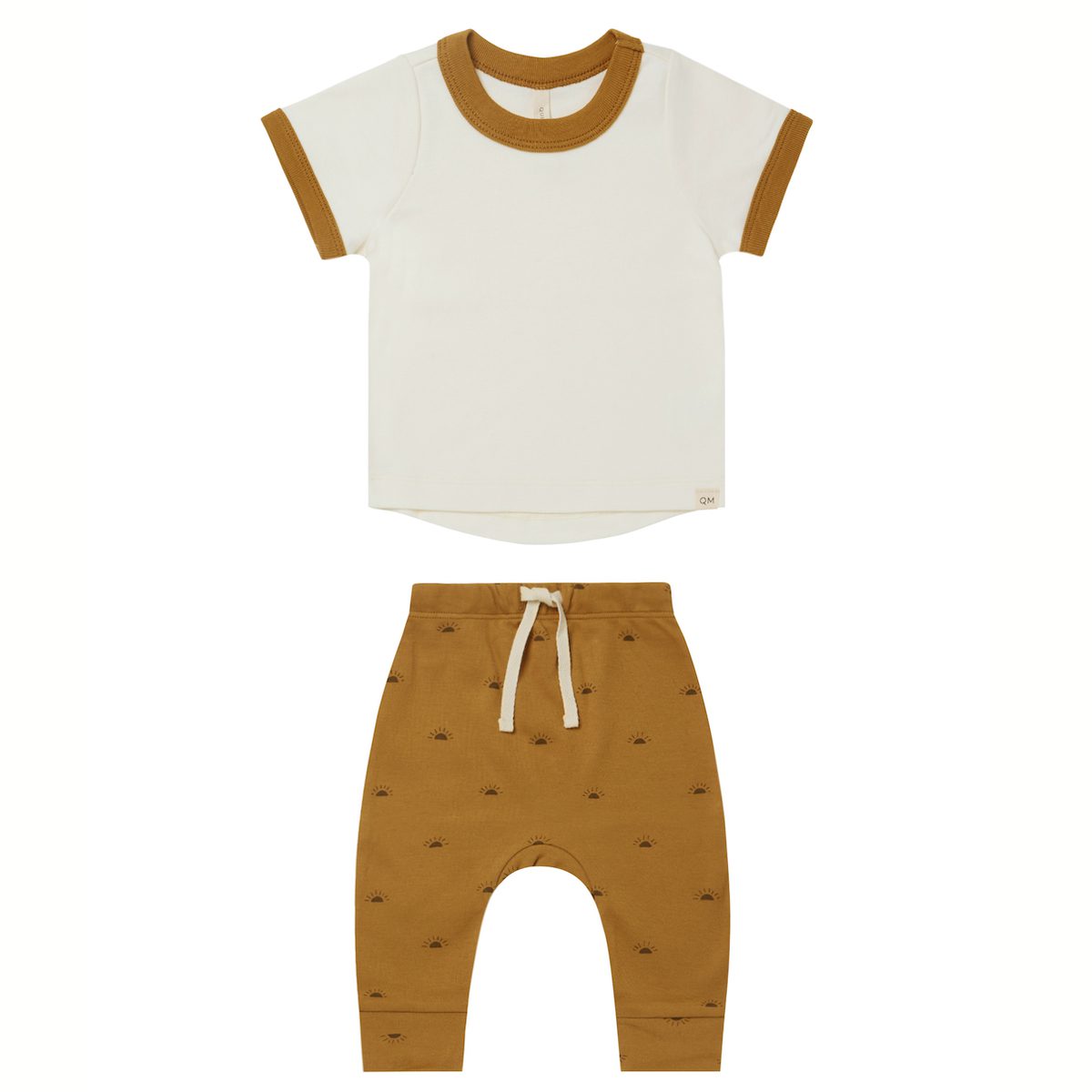 Ringer Tee & Drawstring Pant