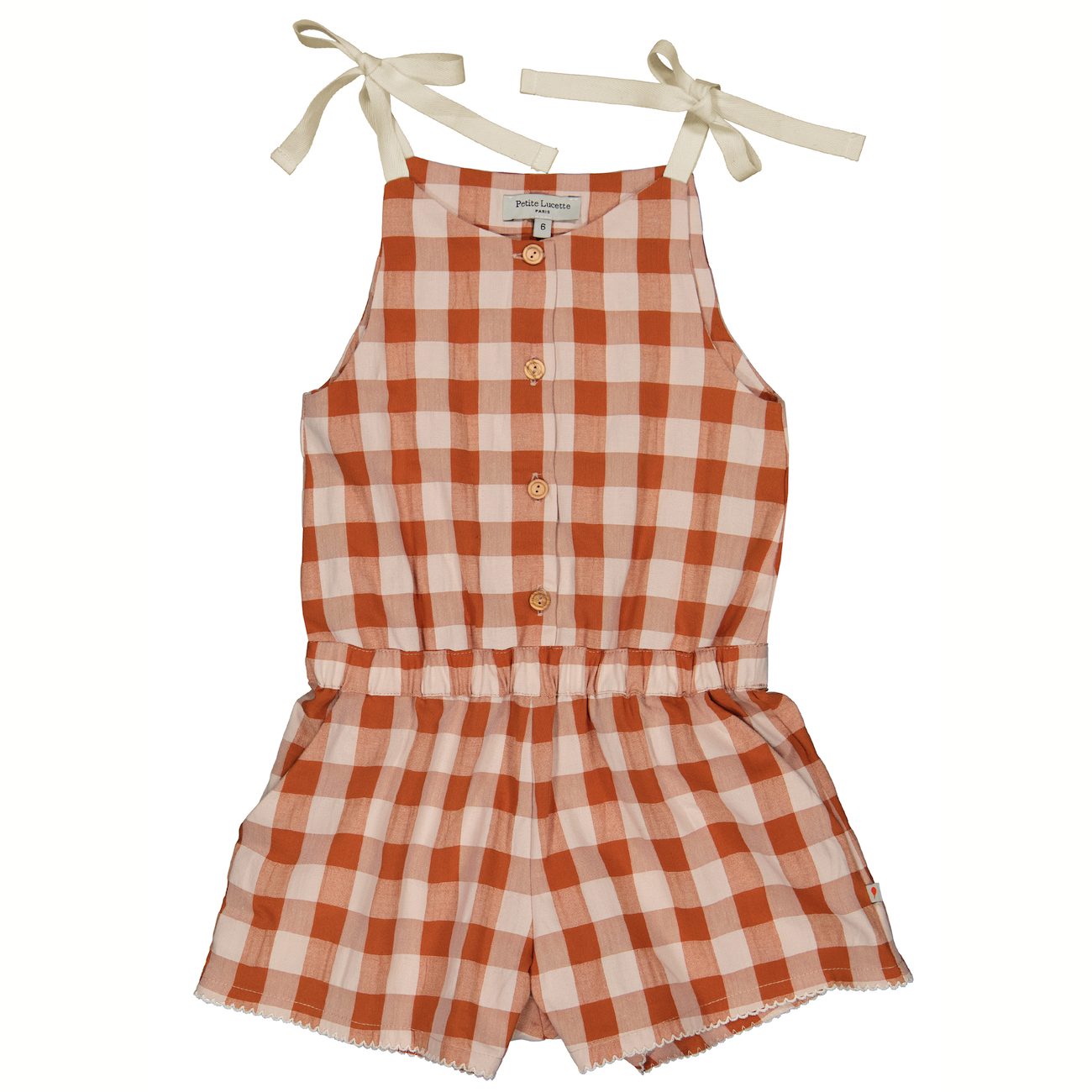 Aphrodite Playsuit | Rust