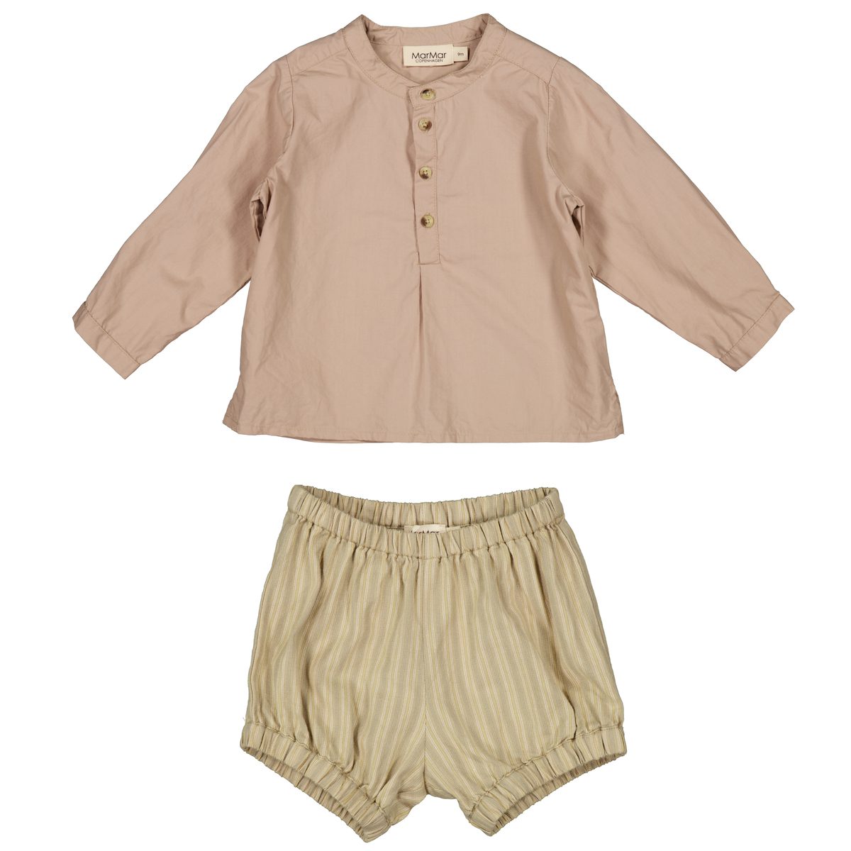 Llama Totoro Blouse & Alpaca Stripes Pacey Bloomer