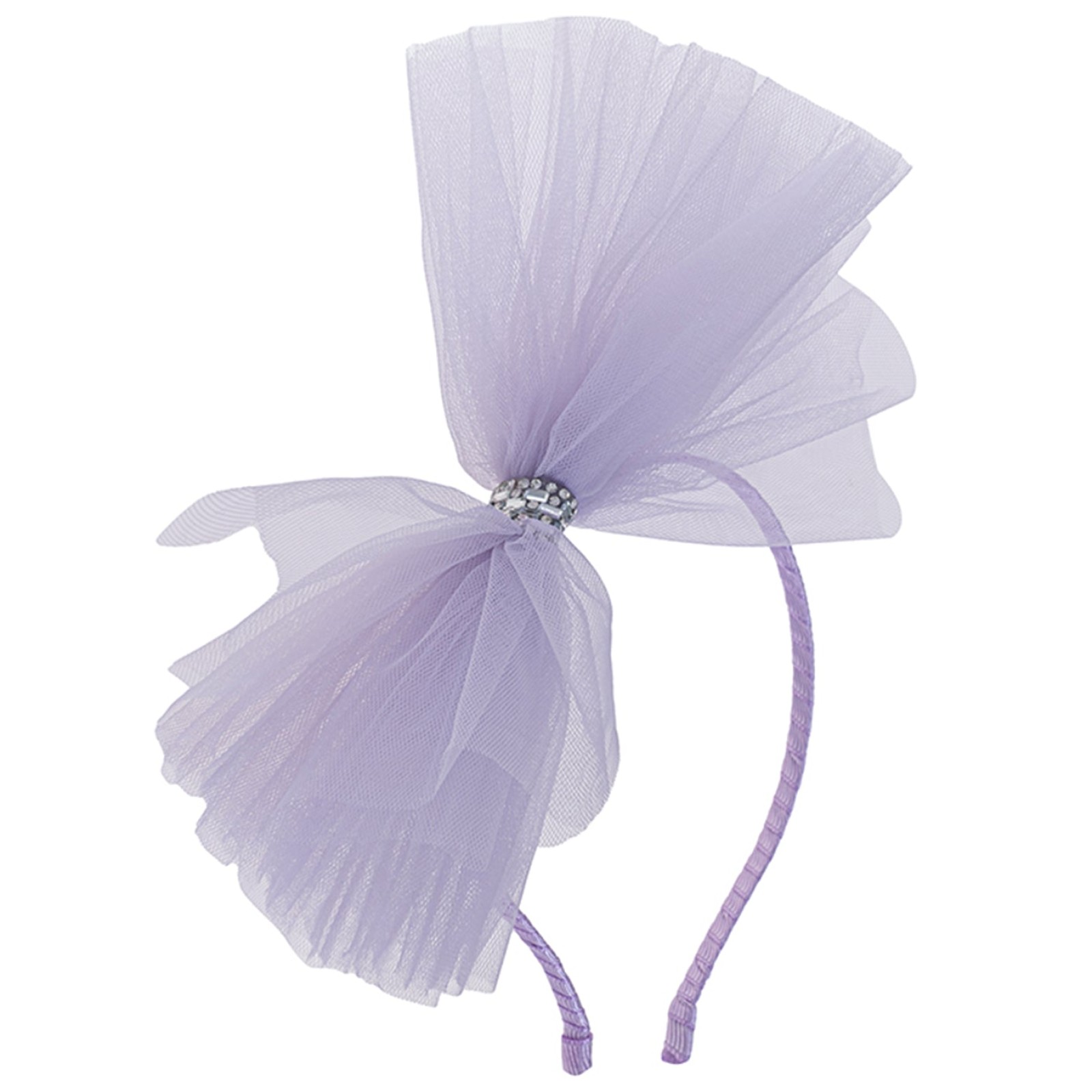 Lily Bow Headband Lilac Dream