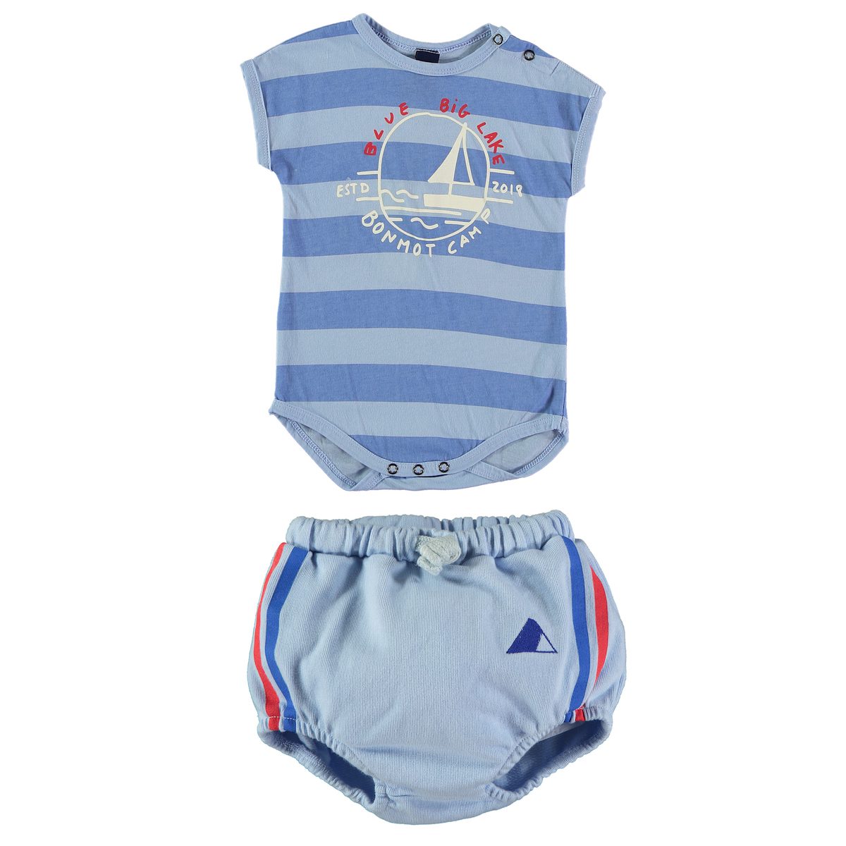 Wide Stripes Body & Side Stripe Bloomers