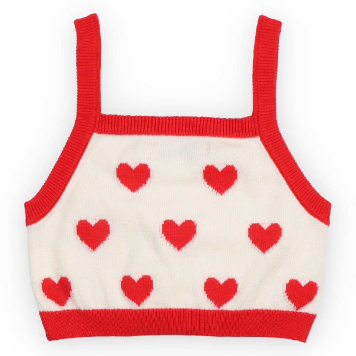 Maqui Top & Short Hearts Jacquard