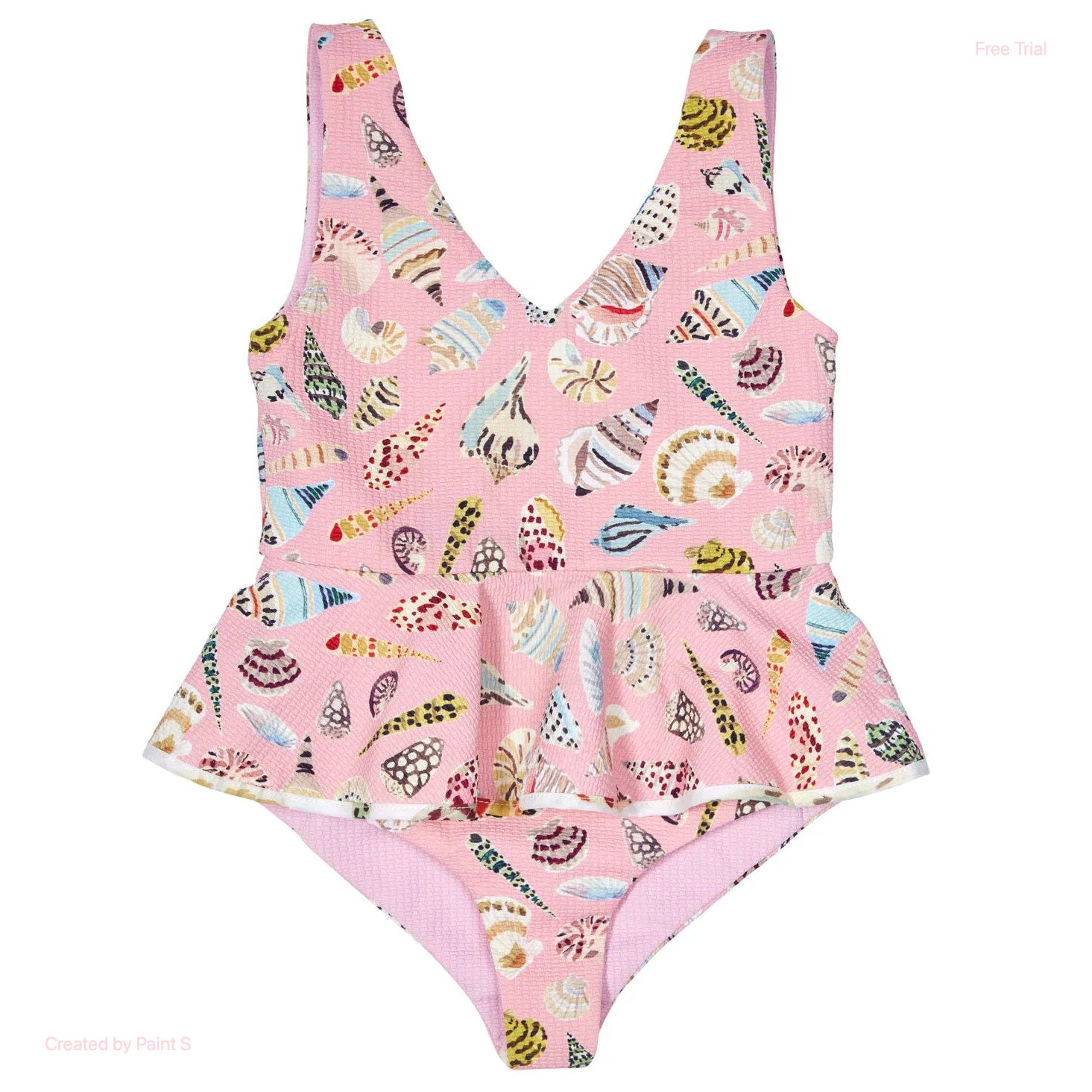 Bumby Piping Gramercy Maillot | Pink Sands Print