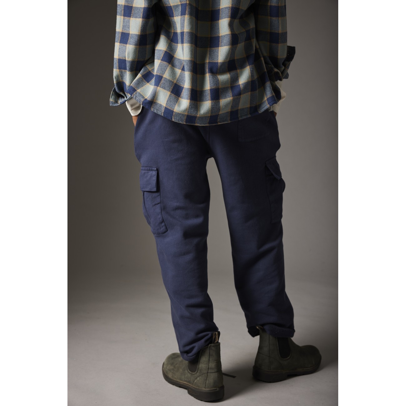 Check Flannel Milan Shirt & Navy Faro Pants