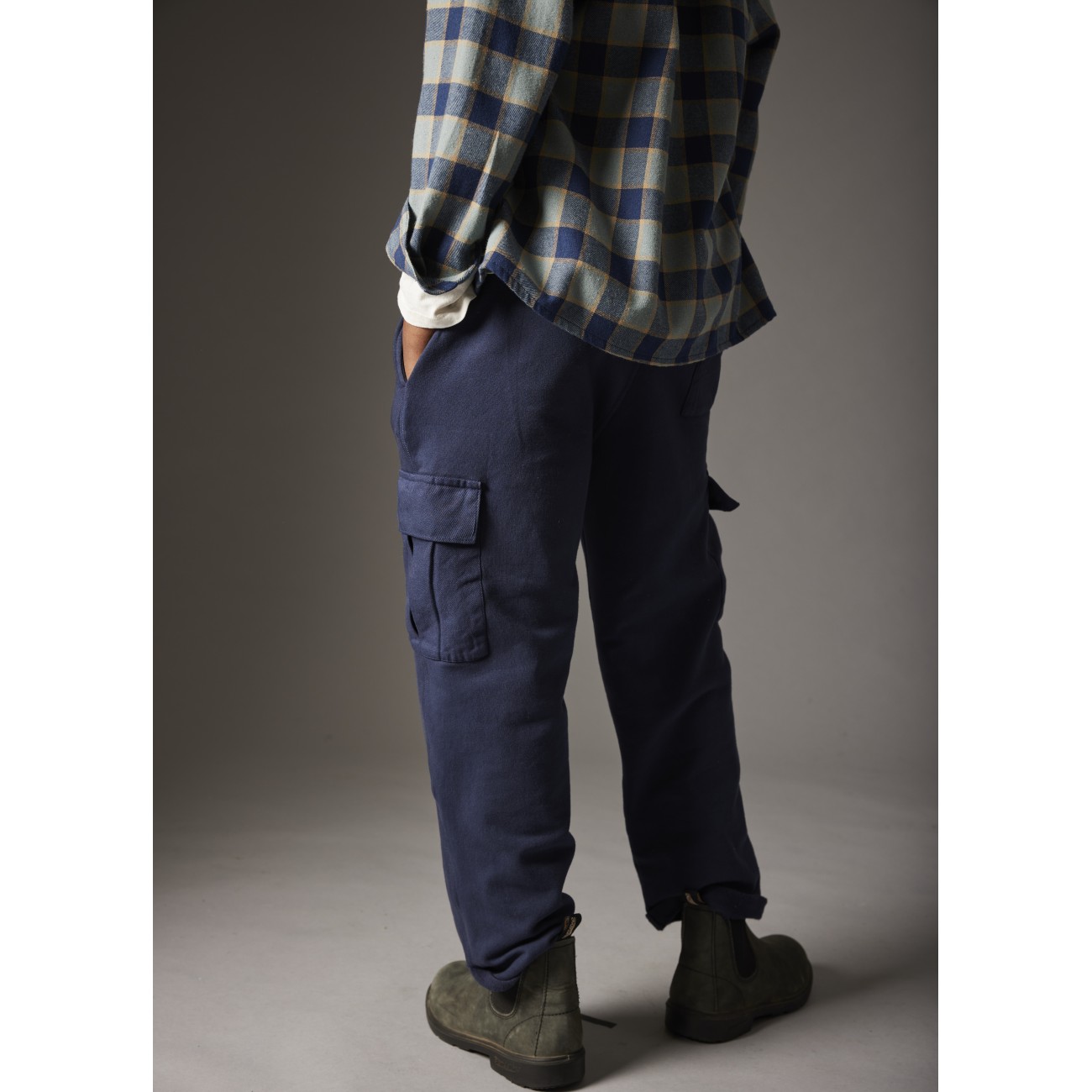 Check Flannel Milan Shirt & Navy Faro Pants