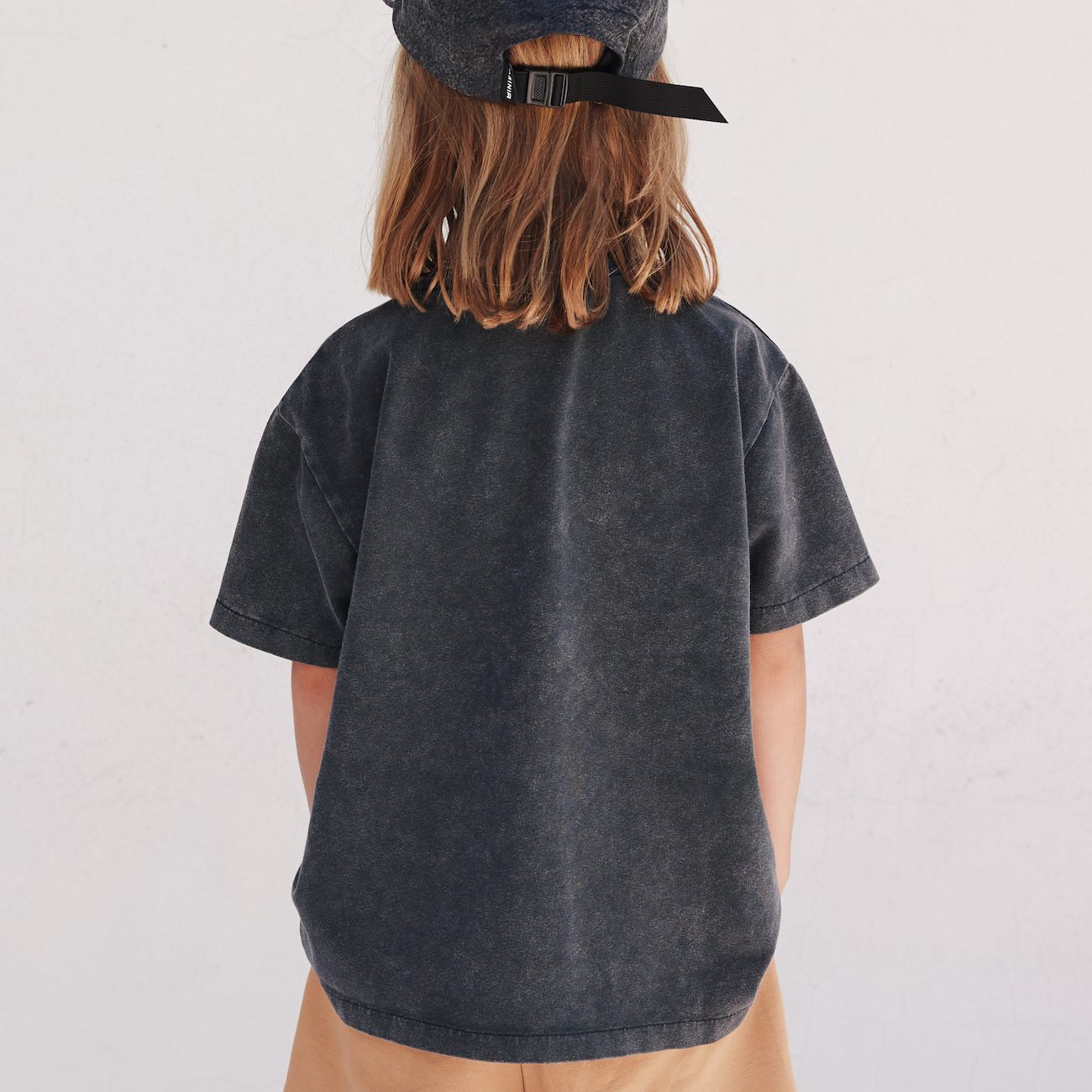 Asymmetric Black T-Shirt